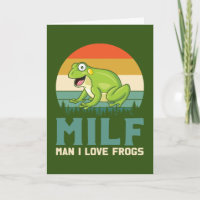 Love Frogs Greeting Card (Blank)