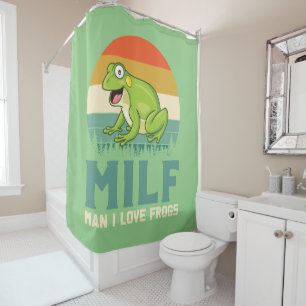 Love Frogs Shower Curtain
