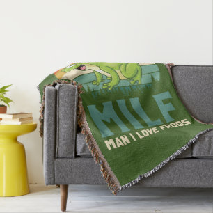 Love Frogs Throw Blanket