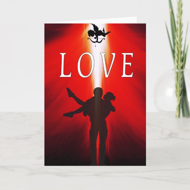 Love from above holiday card (Front)