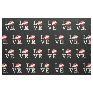 Love From Austria Smiling Flag Fabric