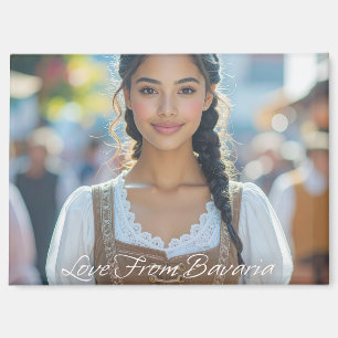 LOVE FROM BAVARIA MAGNET