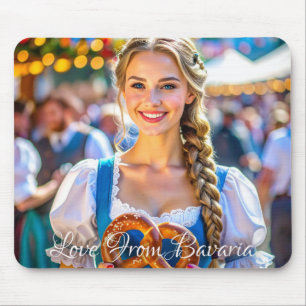 LOVE FROM BAVARIA MOUSE PAD