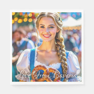 LOVE FROM BAVARIA NAPKIN