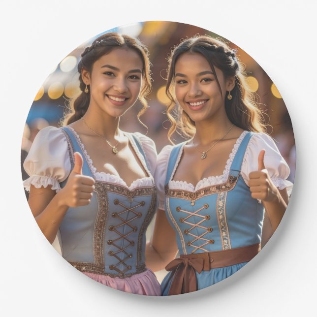 LOVE FROM BAVARIA PAPER PLATE (Front)