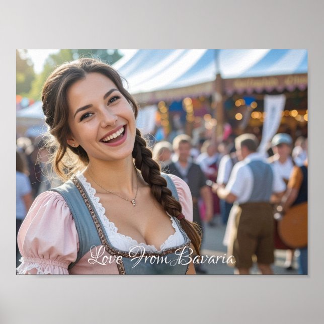 LOVE FROM BAVARIA POSTER (Front)