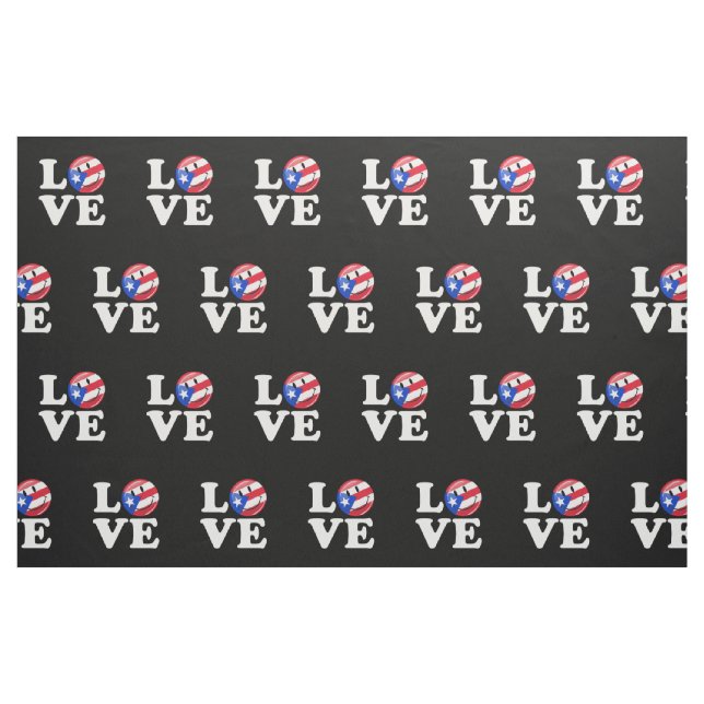 Love From Puerto Rico Fabric (Fat Quarter)