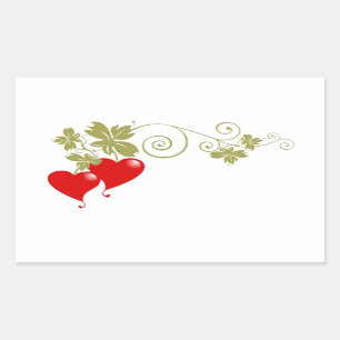 Love Fruit Rectangular Sticker