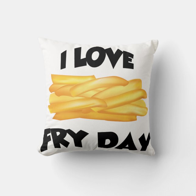 LOVE FRY DAY CUSHION (Front)