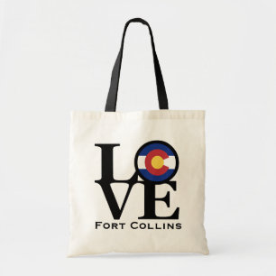 LOVE Ft Collins Colorado Tote Bag