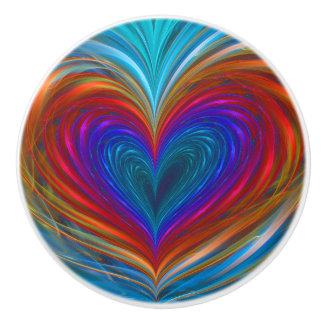 Love Full Of Colour Ceramic Knob