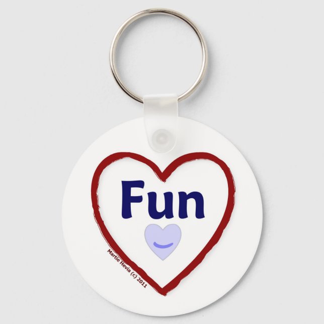 Love Fun Key Ring (Front)