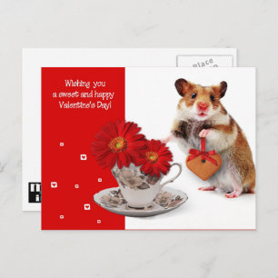 Love. Fun Valentine's Day Postcard
