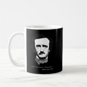 Love Funny Man Criminal Edgar Detective Allan Poe Coffee Mug