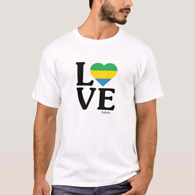 Love Gabon T-Shirt (Front)