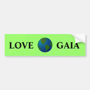 Love Gaia Bumper Sticker