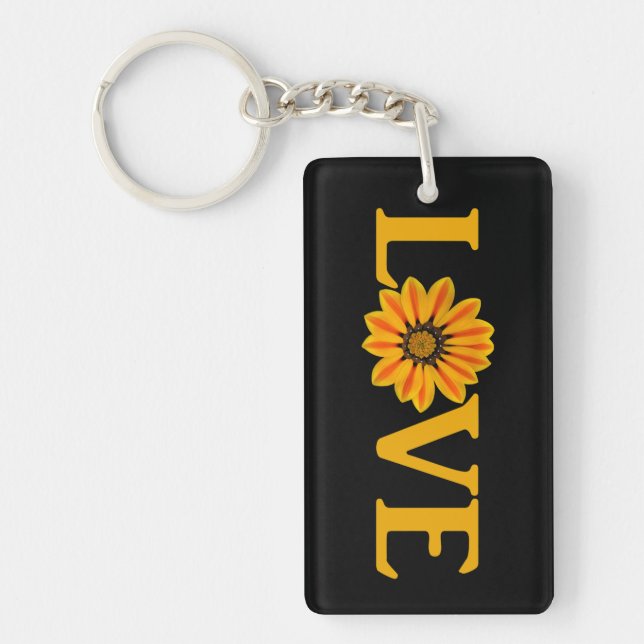 Love Gazania Keychain (Front)