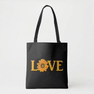 Love Gazania Tote Bag