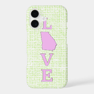 LOVE Georgia State Map