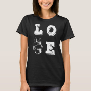 Love German Shepherd Love Dogs Dog T-Shirt