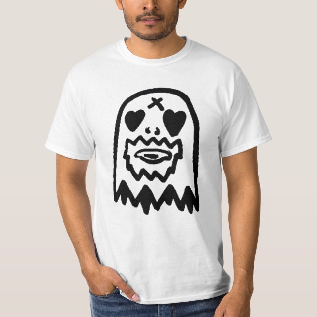 Love Ghost Beard X T-Shirt (Front)