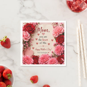 LOVE GIFT FOR MOTHER'S DAY NAPKIN