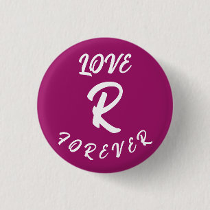 LOVE GIFT HUSBAND WIFE GIRLFRIEND BOYFRIEND FRIEND 3 CM ROUND BADGE