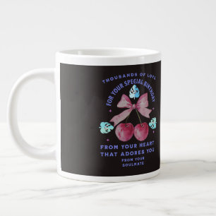 LOVE GIFT MOM DAD SISTER BROTHER BOSS TEACHER  LARGE COFFEE MUG