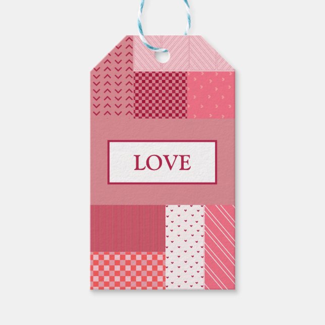 Love  gift tags (Front)