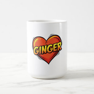 Love Ginger Coffee Mug