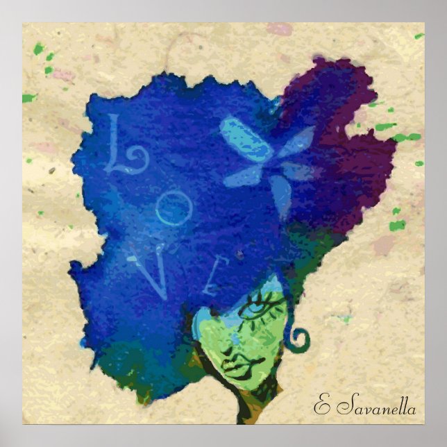 Love girl poster (Front)