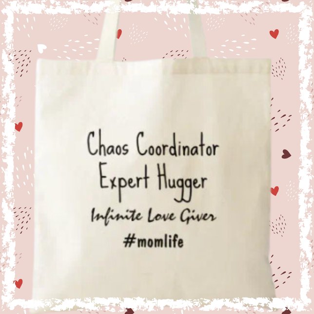 Love Giver Cute Mom Slogan Mother's Day Gift Tote Bag (Shop now and make a statement and celebrate mum life today!)