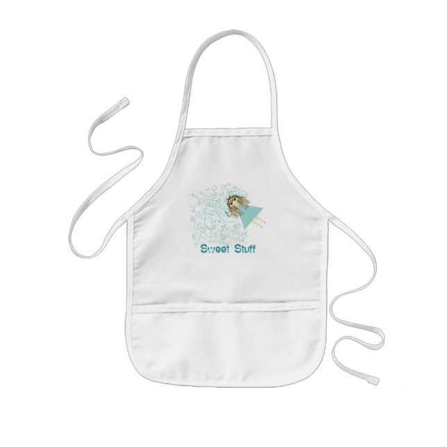 Love gives us a Fairy Tale Wedding Kids Apron (Front)