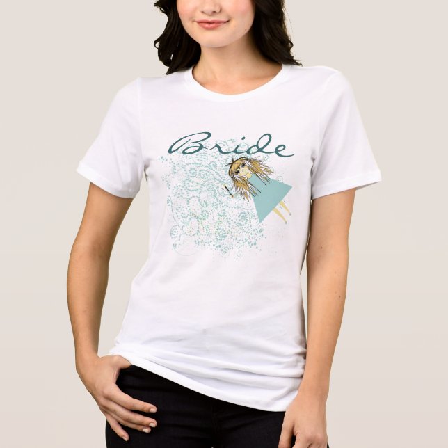 Love gives us a Fairy Tale Wedding Tri-Blend Shirt (Front)