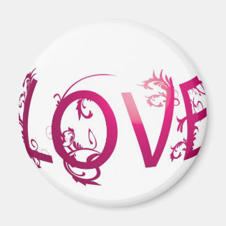 Love Globe Magnet