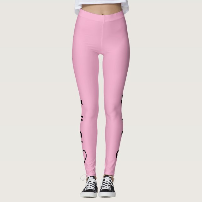 Love Glyph Leggings (Front)
