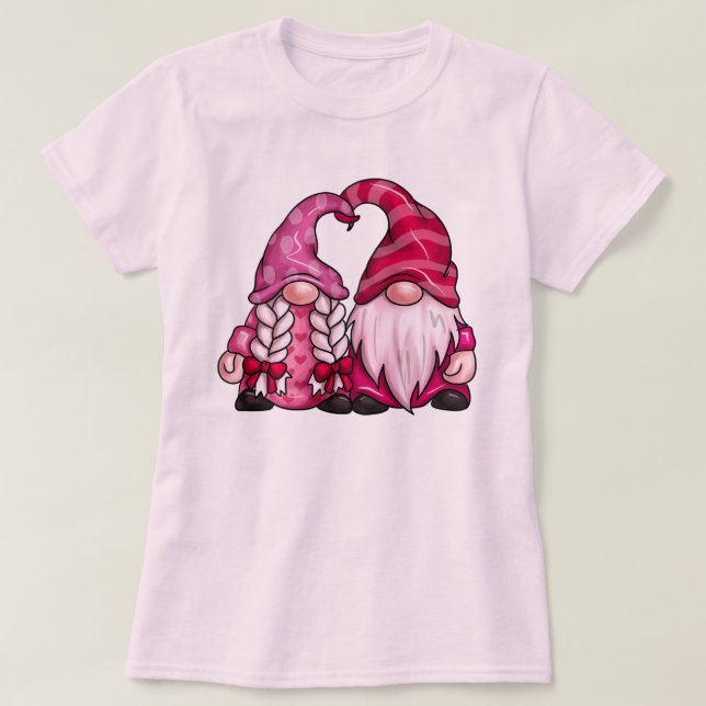 Love  Gnome T-Shirt (Design Front)