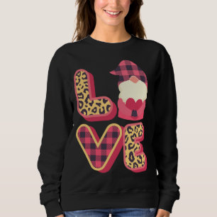 Love Gnome Valentines Day, Love Valentine Gnomes H Sweatshirt