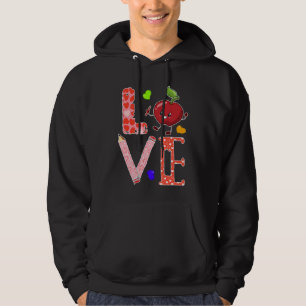 Love Gnome Valentine's Day Mother's Day Gnome  2 Hoodie