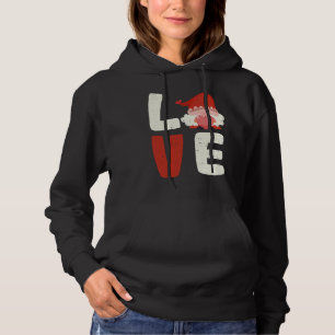 Love Gnome Valentine's Day  V Day Gnomes  Couples Hoodie