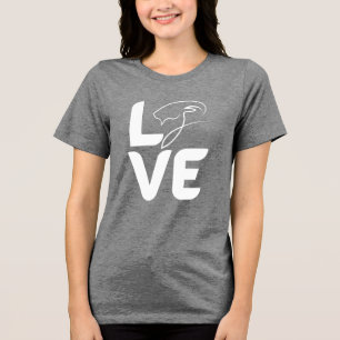 LOVE Goat Women’s Shirt – Funny Farm Animal Lover 