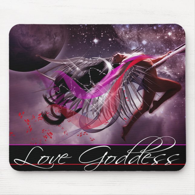 Love Goddess Mouse Pad (Front)