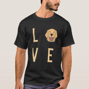 Love Golden Retriever For Men Women And Kids T-Shirt