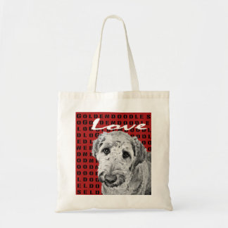 Love Goldendoodles Tote Bag