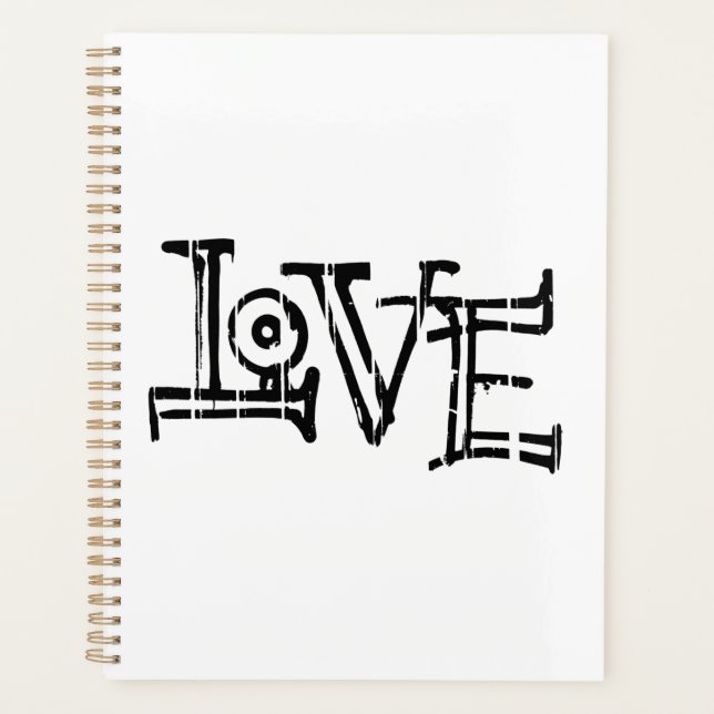 Love Graffiti Planner (Front)