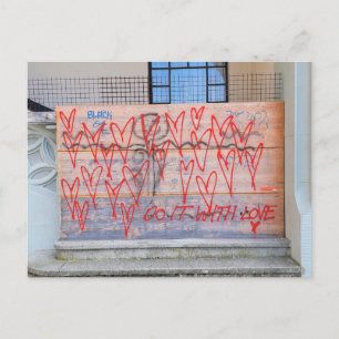 Love Graffiti Postcard