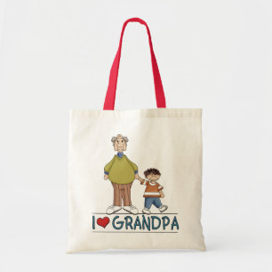 Love Grandpa 2 Tote Bag