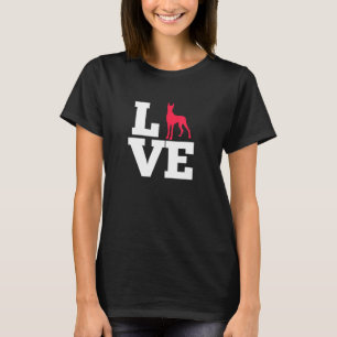 Love Great Dane Dog Lover Dog Mum Dad T-Shirt