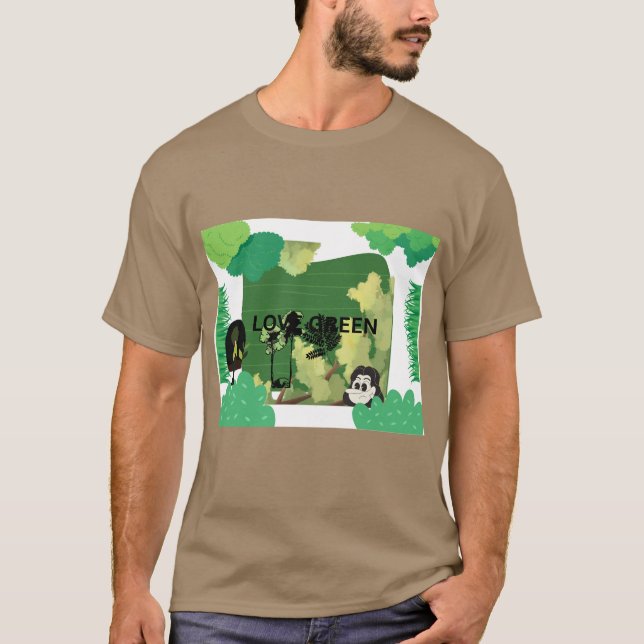 LOVE GREEN T-Shirt (Front)