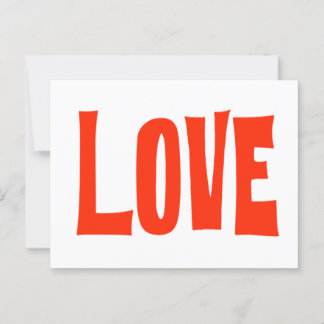 Love greeting card